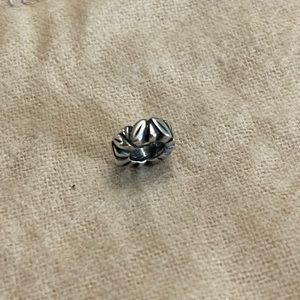 Pandora Leaf Spacer Bead Sterling Silver